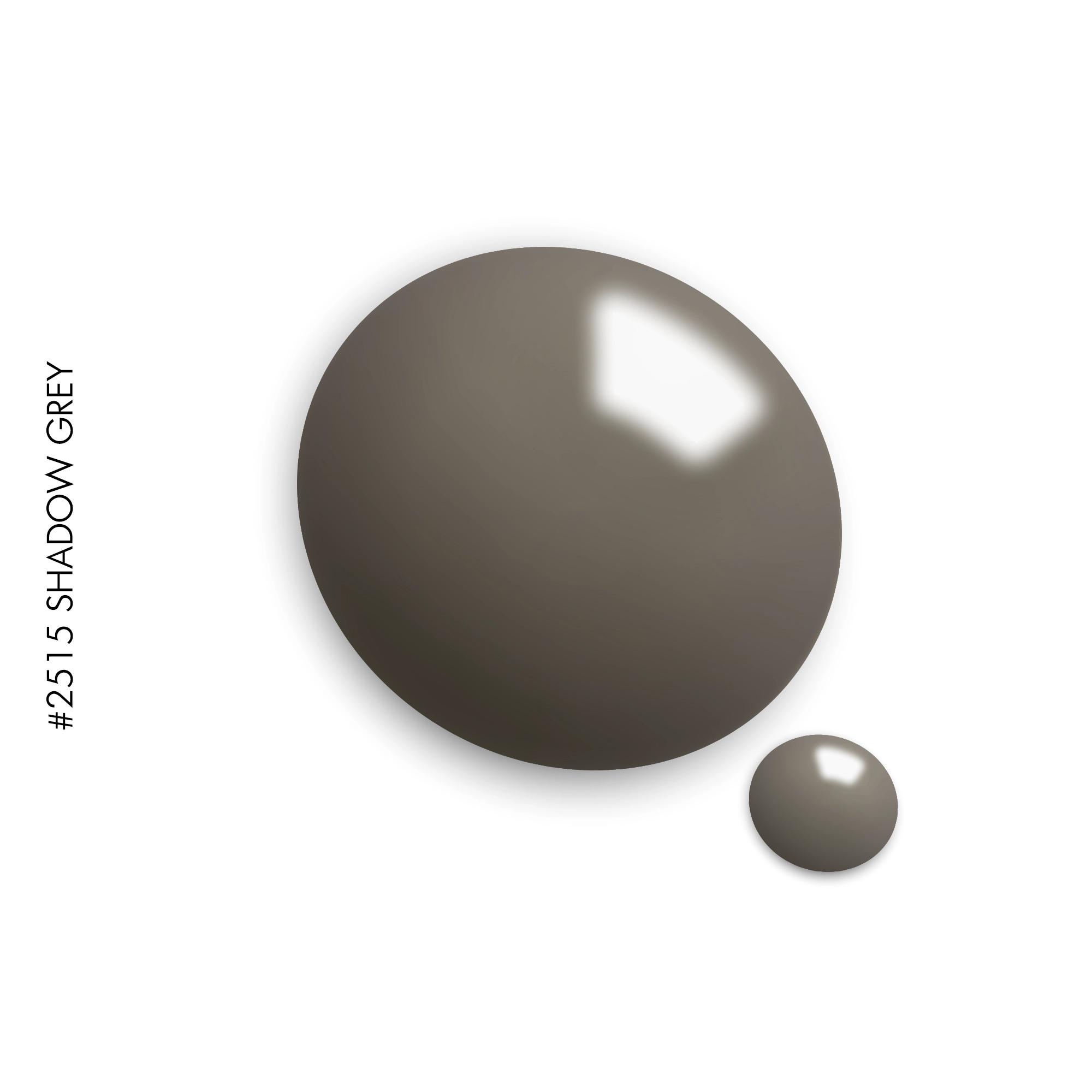 2515 Shadow Grey gel polish